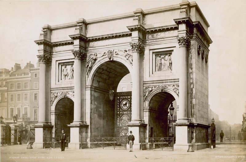 Marble Arch, Oxford Street, Londra da English Photographer