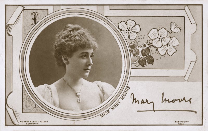 Mary Moore, attrice teatrale inglese da English Photographer