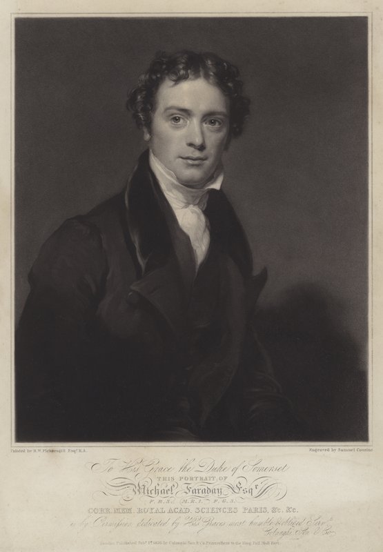 Michael Faraday, fisico e chimico inglese da English Photographer