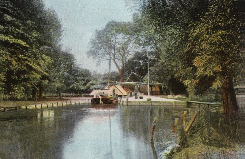 Staithe di Mills, Ranworth da English Photographer