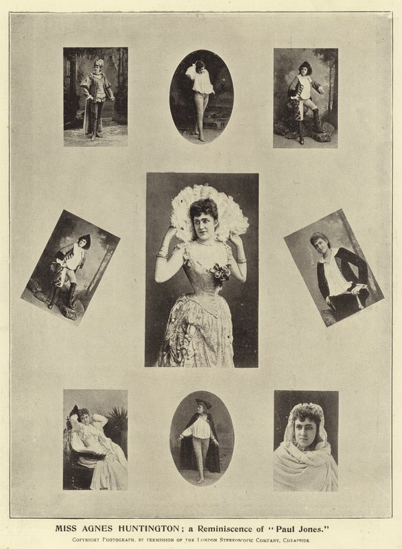 Miss Agnes Huntington; un ricordo di Paul Jones da English Photographer