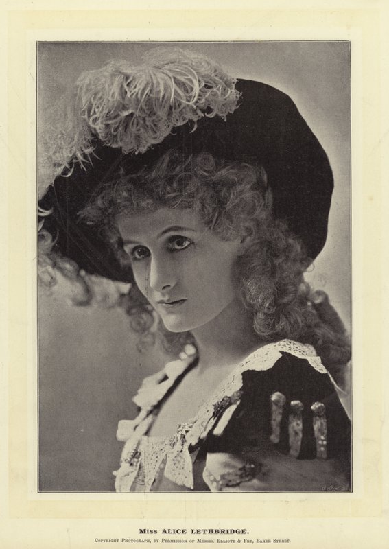 Miss Alice Lethbridge da English Photographer