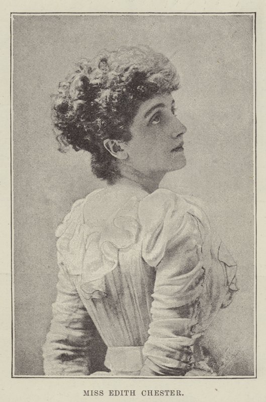 Miss Edith Chester da English Photographer