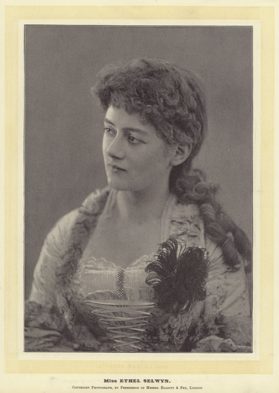 Miss Ethel Selwyn da English Photographer