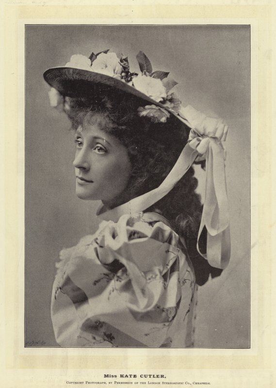 Miss Kate Cutler da English Photographer