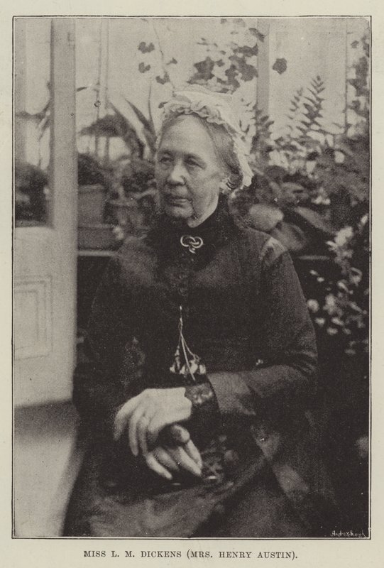 Miss L M Dickens (Mrs Henry Austin) da English Photographer