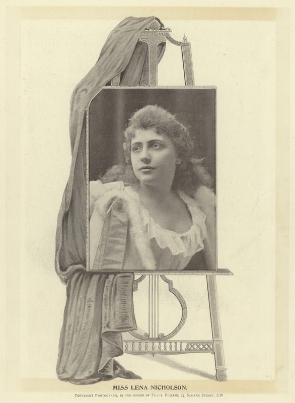Miss Lena Nicholson da English Photographer