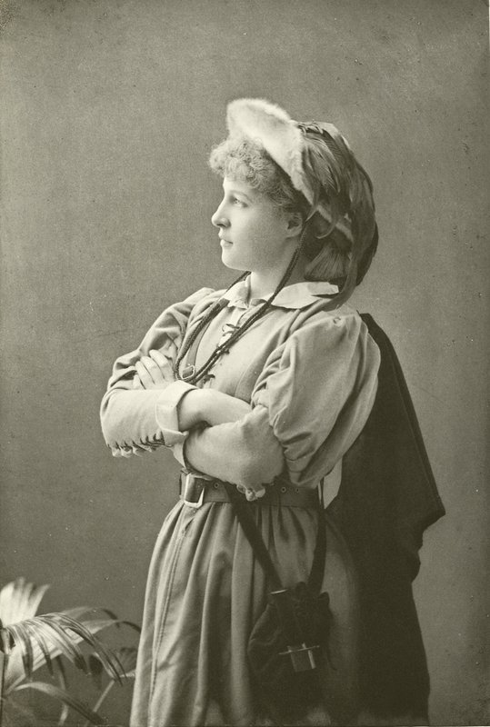 Miss Lily Langtry come Rosalind (incisione) da English Photographer