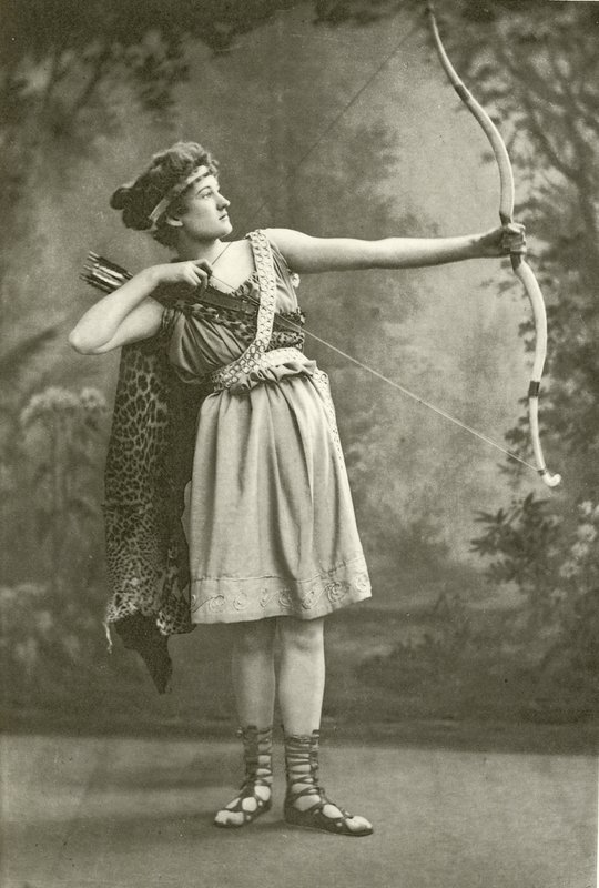 Miss Marion Grey come Ippolita (incisione) da English Photographer