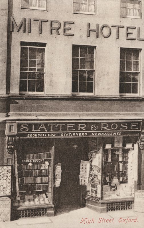 Mitre Hotel e Slatter and Rose, High Street, Oxford da English Photographer