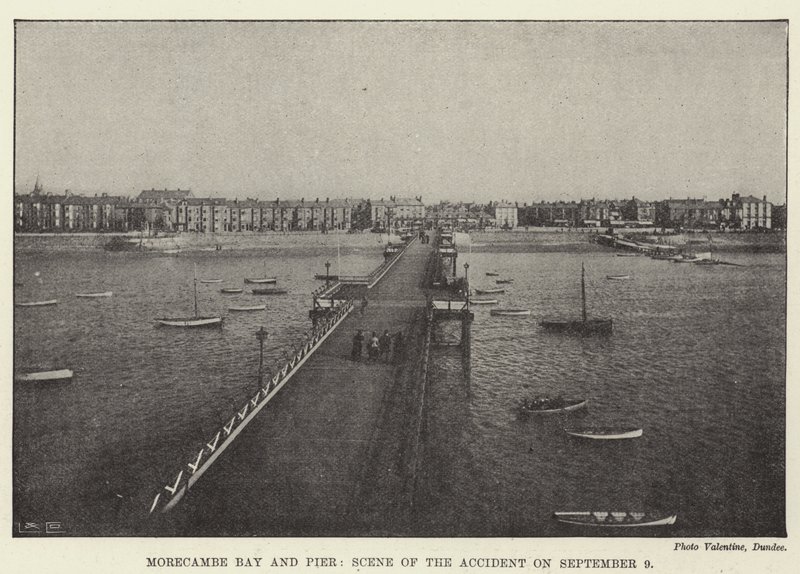 Baia e Molo di Morecambe, Scena dell