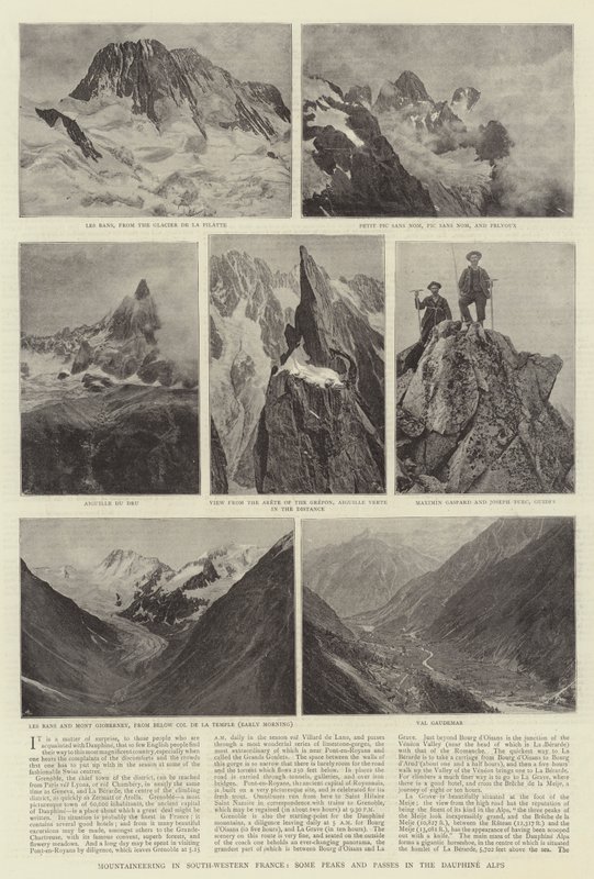 Alpinismo nel sud-ovest della Francia, alcune vette e passi nelle Alpi del Delfinato da English Photographer