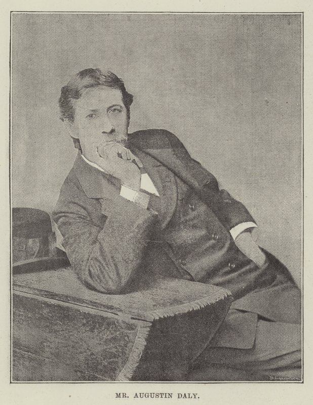Mr Augustin Daly da English Photographer
