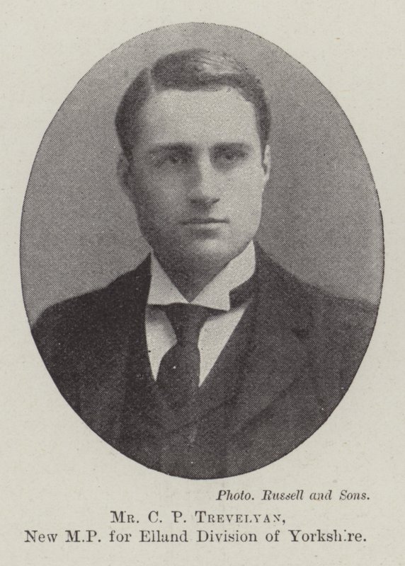 Mr C P Trevelyan, nuovo deputato per la divisione di Elland nello Yorkshire da English Photographer