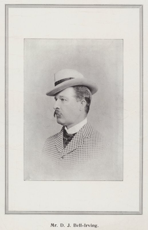 Mr D J Bell-Irving da English Photographer