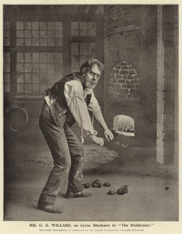 Mr E S Willard, come Cyrus Blenkarn in The Middleman da English Photographer
