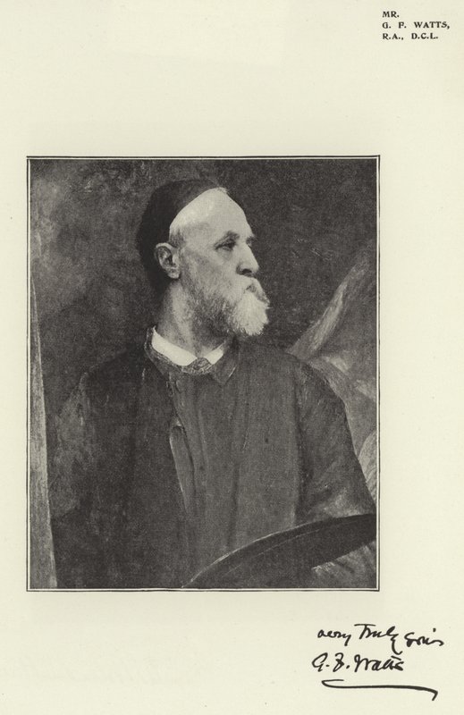 G F Watts da English Photographer