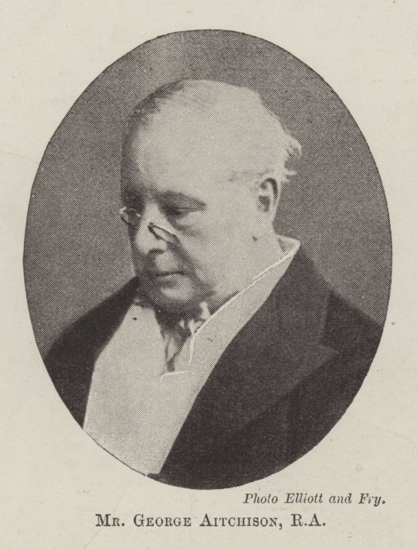 Il signor George Aitchison, RA da English Photographer