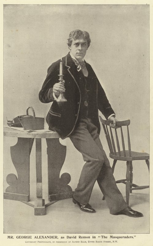 Mr George Alexander, come David Remon in The Masqueraders da English Photographer