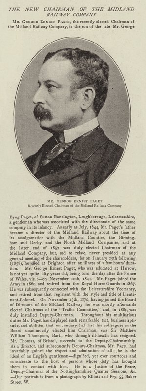 Signor George Ernest Paget da English Photographer