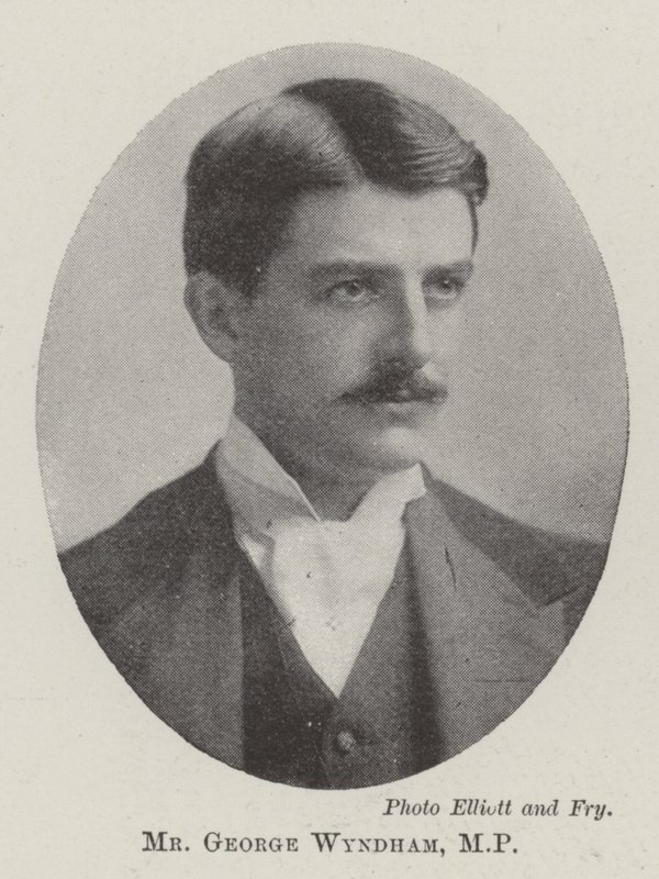 Il signor George Wyndham, MP da English Photographer