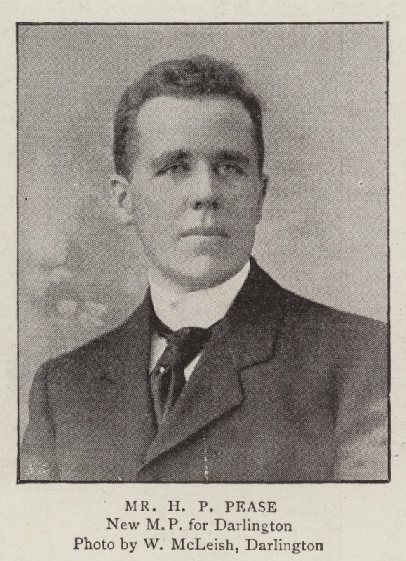Mr H P Pease da English Photographer