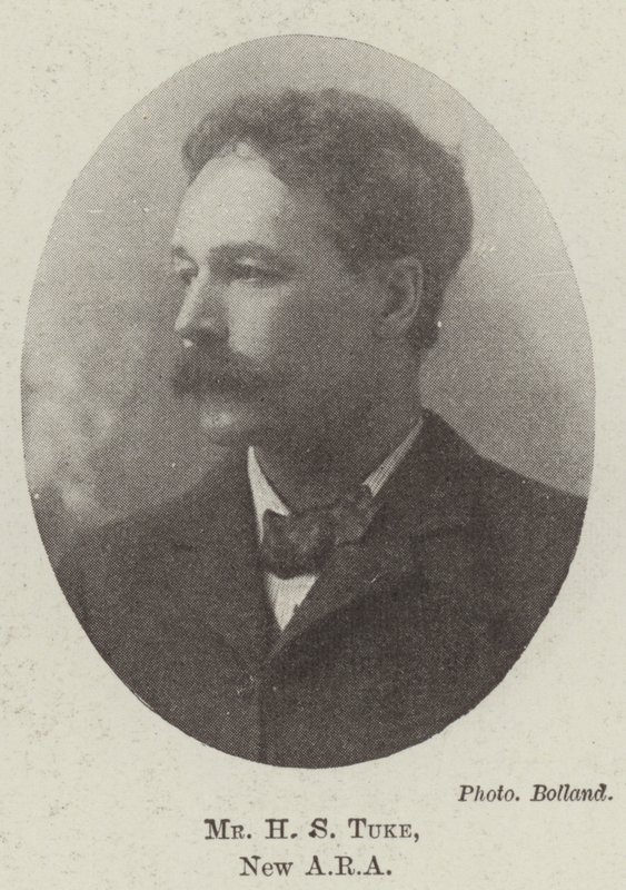 Il Sig. H S Tuke, Nuovo ARA da English Photographer