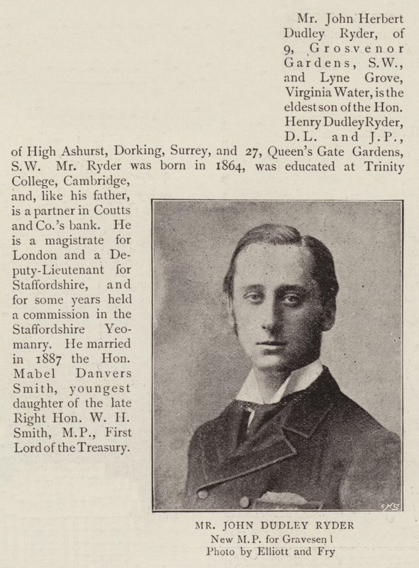 Il signor John Dudley Ryder da English Photographer