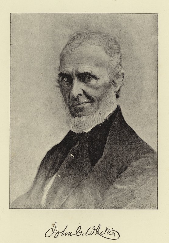 John G Whittier, il Poeta Quacchero d