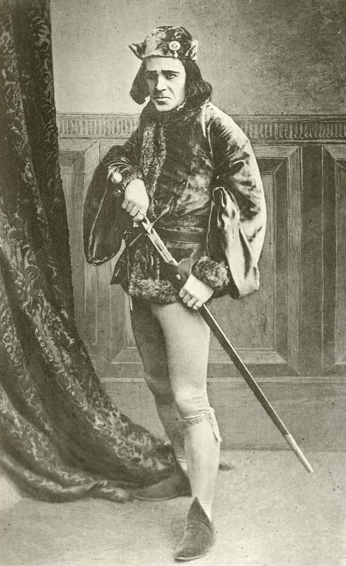 Mr Richard Mansfield come Riccardo III (incisione) da English Photographer