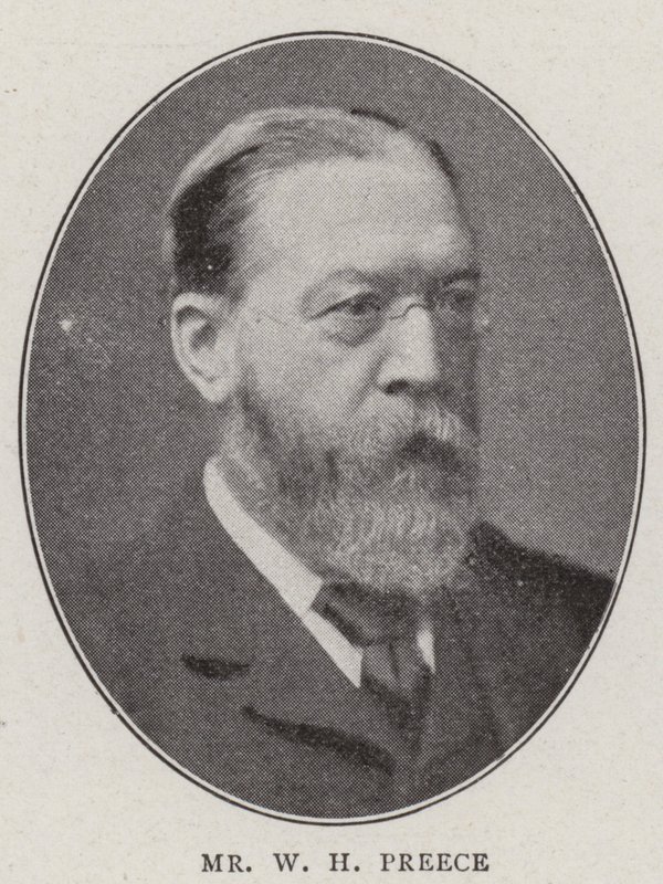 Mr W H Preece da English Photographer