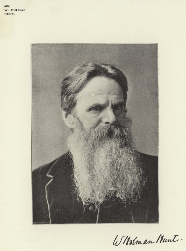 W Holman Hunt da English Photographer