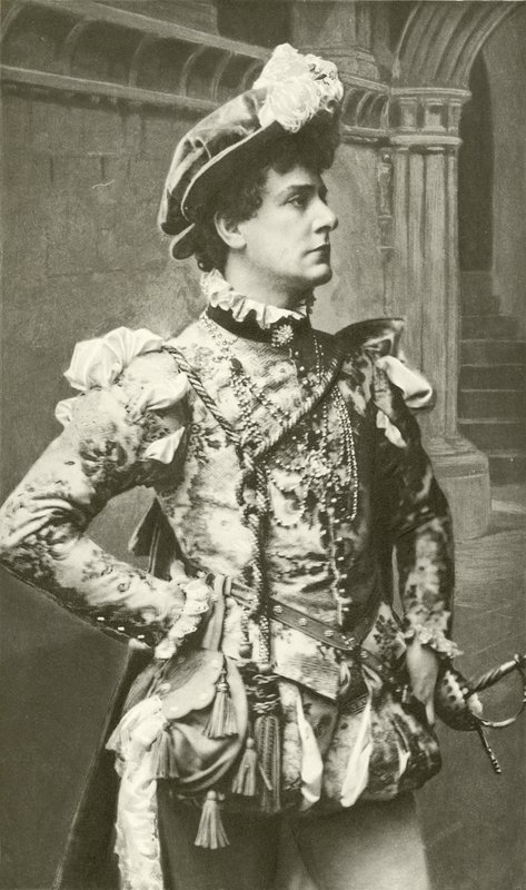 Mr William Terriss come Claudio (incisione) da English Photographer