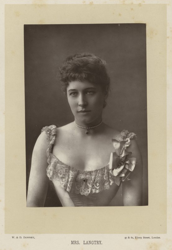 Mrs Langtry da English Photographer
