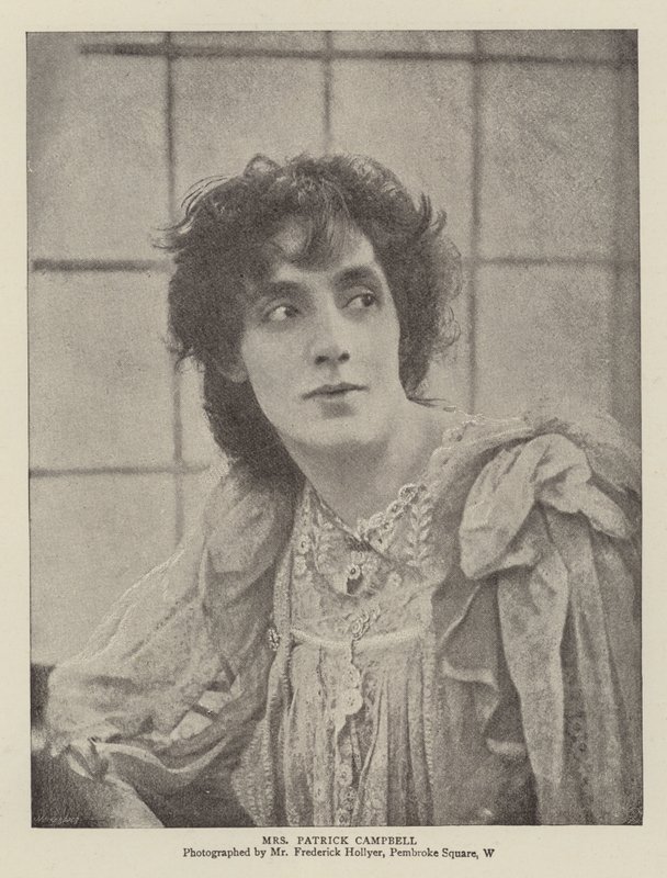 Mrs Patrick Campbell da English Photographer