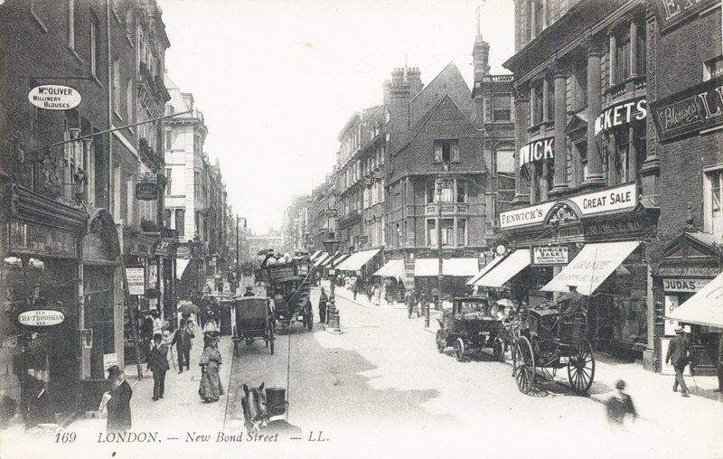 New Bond Street nel West End da English Photographer