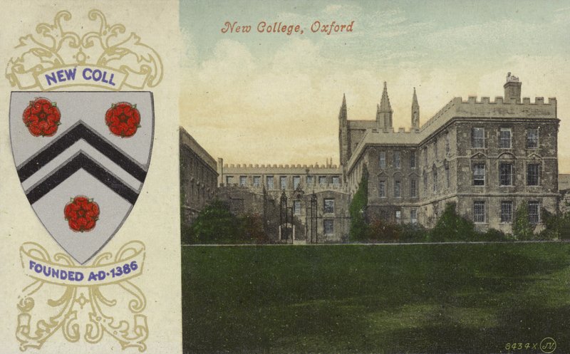 New College, Oxford da English Photographer
