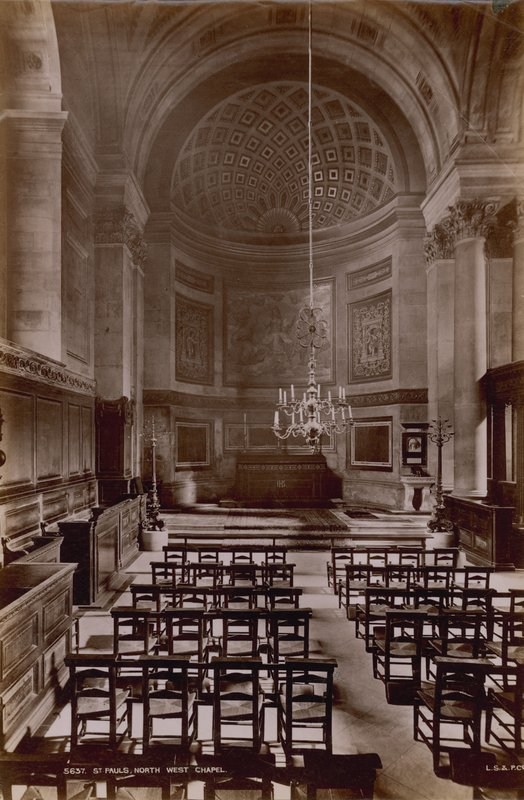 Cappella nord-ovest nella Cattedrale di San Paolo da English Photographer