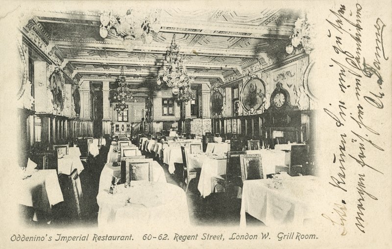 Ristorante Imperiale di Oddenino, Londra da English Photographer