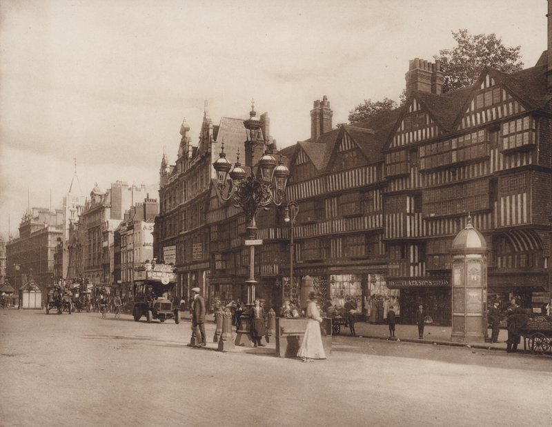 Vecchie case, Holborn, Londra da English Photographer