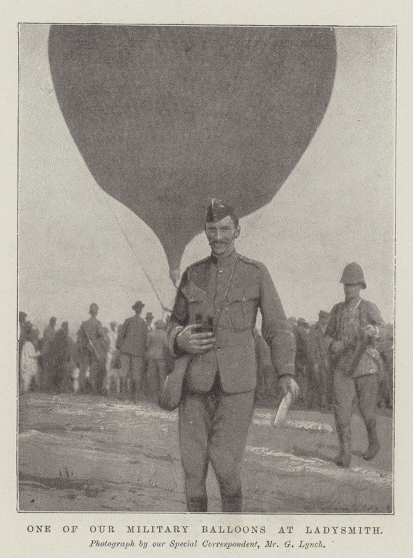 Uno dei nostri palloni militari a Ladysmith da English Photographer
