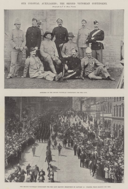I nostri ausiliari coloniali, il secondo contingente vittoriano da English Photographer