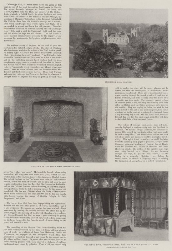 Oxborough Hall da English Photographer