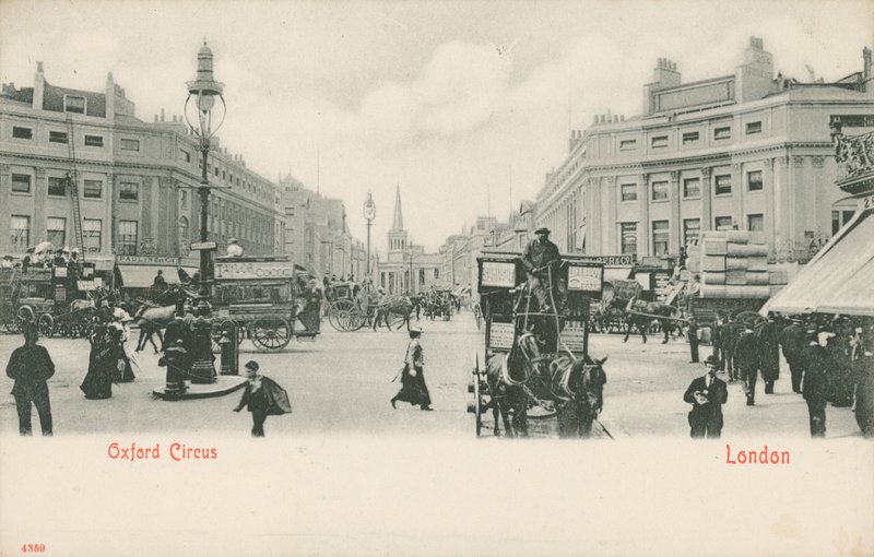 Oxford Circus, Londra da English Photographer