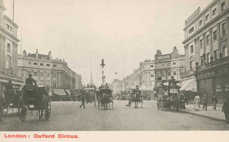 Oxford Circus, Londra da English Photographer