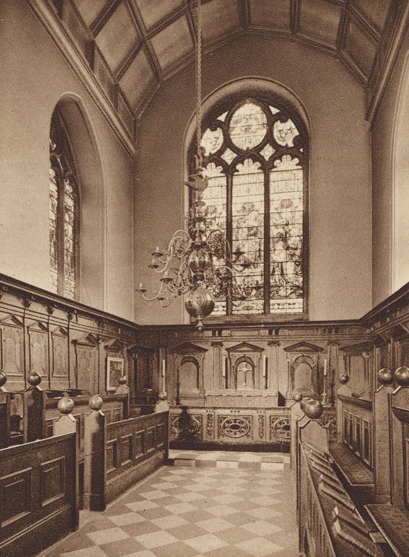 Oxford: Oriel College, la cappella da English Photographer