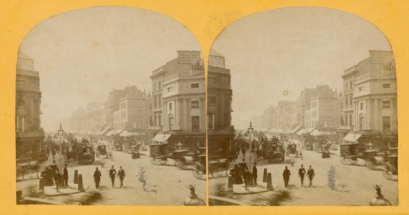 Oxford Street, Regent Circus, Londra da English Photographer