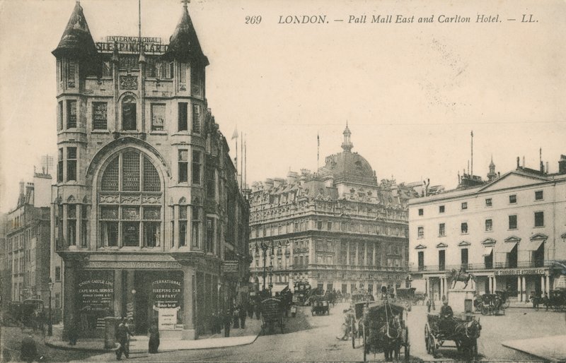 Pall Mall East e Carlton Hotel da English Photographer