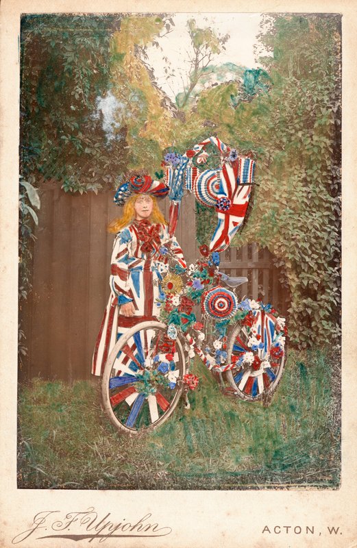 Ciclista patriottico da English Photographer