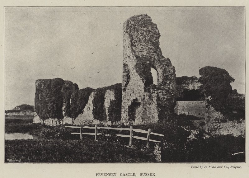 Castello di Pevensey, Sussex da English Photographer